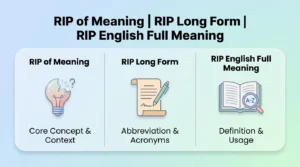 RIP of Meaning RIP Long Form RIP English Full Meaning