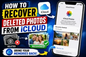 Recover Deleted Photos From iCloud