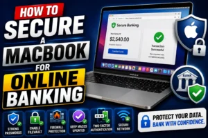 Secure a MacBook for Online Banking