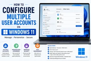 Configure Multiple User Accounts on Windows 11